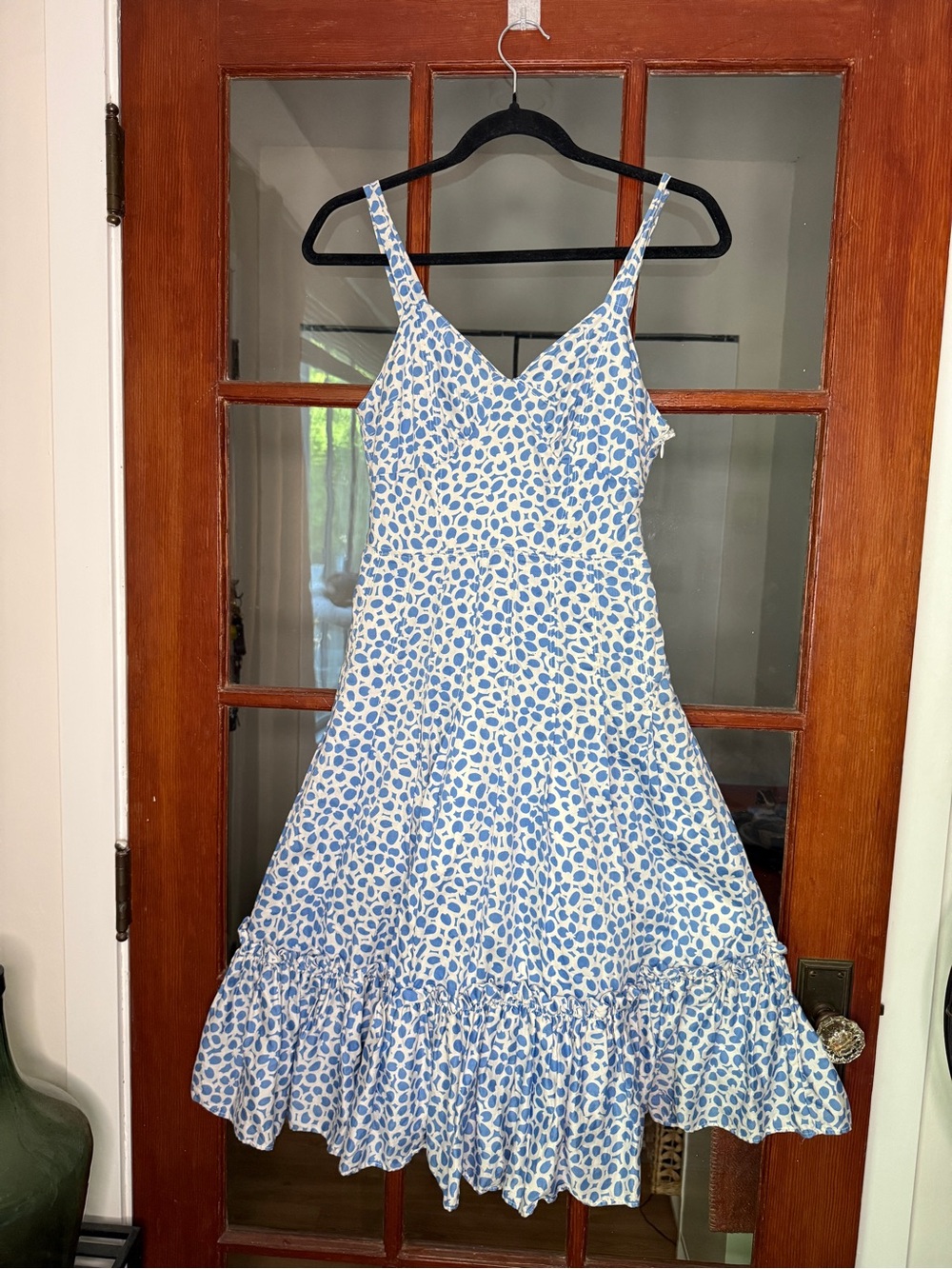 Marc Jacobs Blue and White Floral Sundress
